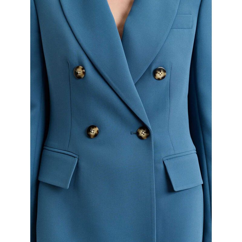 Veronika Maine Double Weave Longline Blazer image number 2